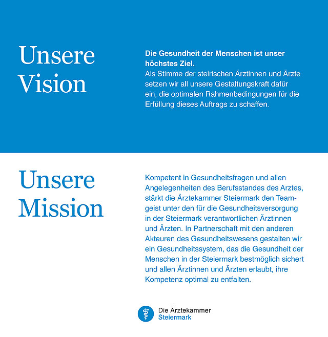 Unsere Vision/Mission
