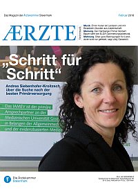 AERZTE Steiermark Cover 02/2016