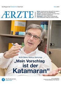 AERZTE Steiermark Cover 03/2016
