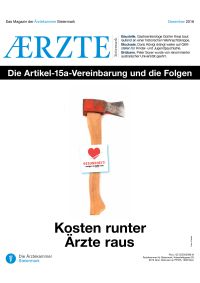 AERZTE Steiermark 12/2016 Cover