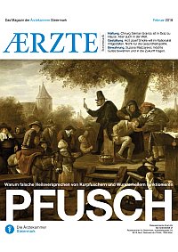 AERZTE Steiermark 02/2018 Cover