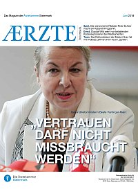 AERZTE Steiermark 06/2018 Cover