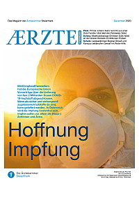 AERZTE Steiermark 12/2020 Cover