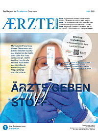 AERZTE Steiermark 03/2021 Cover