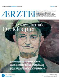 AERZTE Steiermark 10/2021 Cover