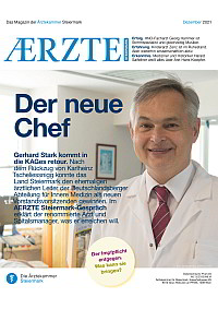 AERZTE Steiermark 12/2021 Cover