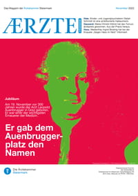 AERZTE Steiermark 11/2022 Cover