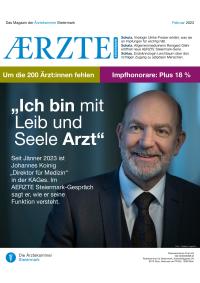 Cover AERZTE Steiermark 02 2023
