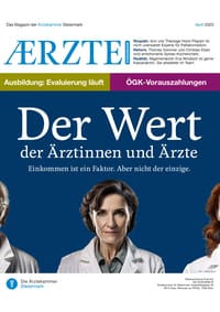 AERZTE Steiermark 04/2023 Cover