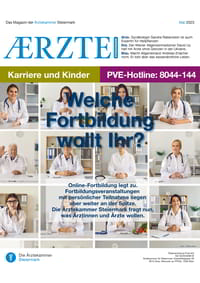 AERZTE Steiermark 05/2023 Titelseite