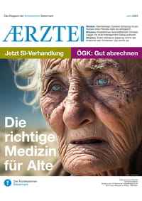 AERZTE Steiermark 06/2023 Cover