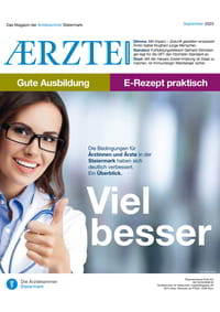 AERZTE Steiermark 09/2023 Cover