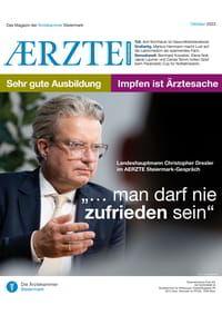 AERZTE Steiermark 10/2023 Cover